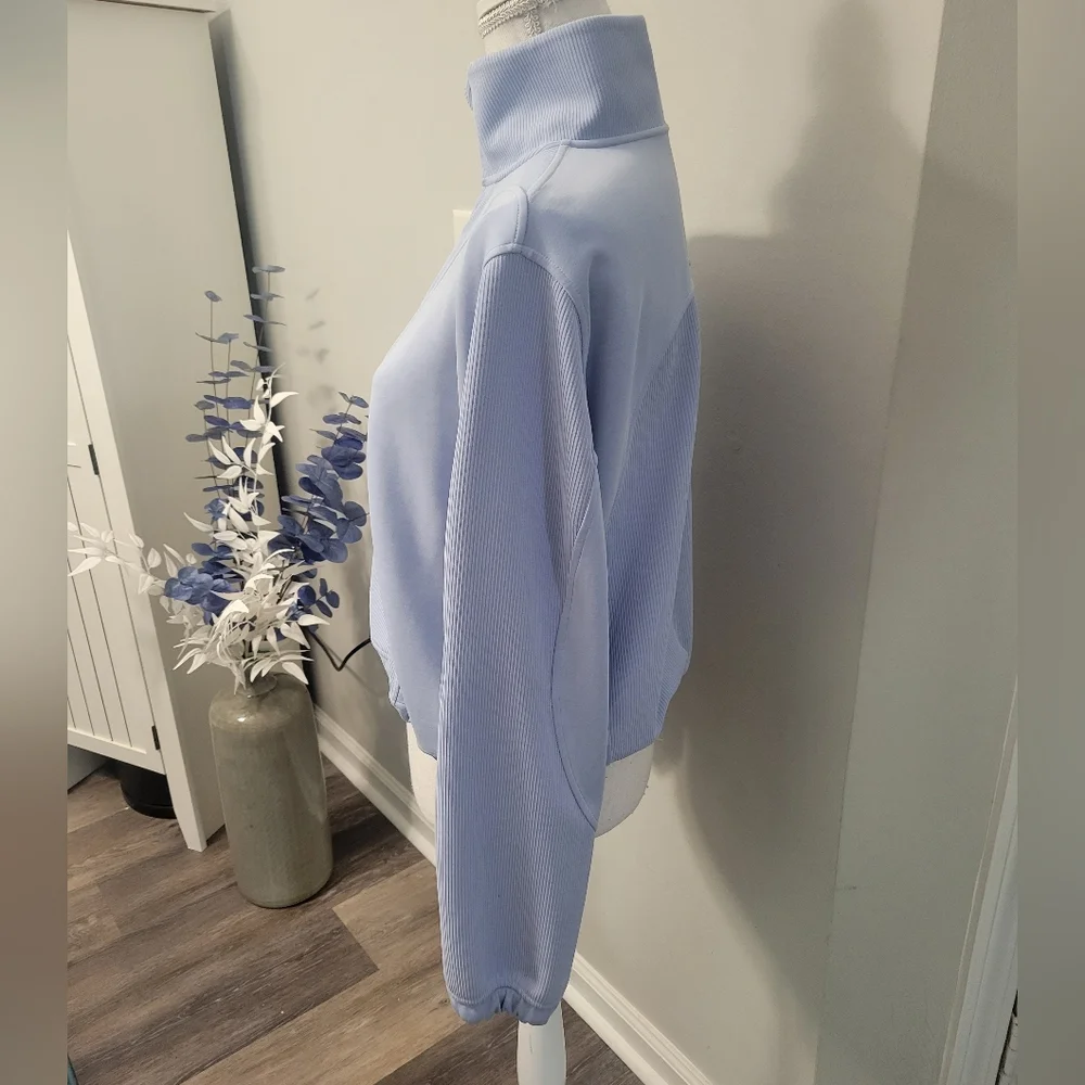 LULULEMON BRUSHED RIBBED SOFTSTREME HALF ZIP - Picture 9 of 14